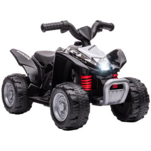 AIYAPLAY Kinderquad mit LED schwarz