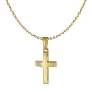Acalee Kinder-Halskette mit Kreuz-Anhänger Gold 333 / 8 Karat gold