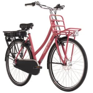 Adore E-Citybike Damen Hollandia Carry on 28'' E-Bike 3 Gänge rot