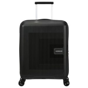 American Tourister Aerostep - 4-Rollen-Kabinentrolley 55 cm erw. black