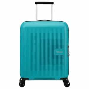 American Tourister Aerostep - 4-Rollen-Kabinentrolley 55 cm erw. turquoise tonic