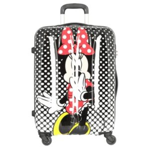 American Tourister Disney Alfatwist 2.0 - 4-Rollen-Trolley M 65/24 Minnie Mouse Polka Dot