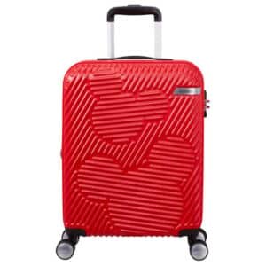 American Tourister Mickey Clouds - 4-Rollen-Kabinentrolley 55 cm erw. Mickey Classic Red
