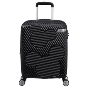 American Tourister Mickey Clouds - 4-Rollen-Kabinentrolley 55 cm erw. Mickey True Black