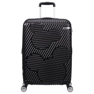 American Tourister Mickey Clouds - 4-Rollen-Trolley 66 cm erw. Mickey True Black