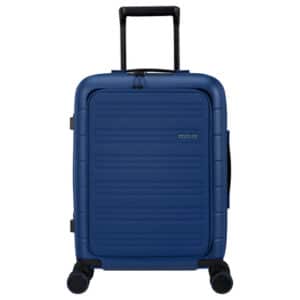 American Tourister Novastream - 4-Rollen Kabinentrolley Smart 55 cm erw. USB navy blue