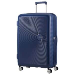 American Tourister Soundbox - 4-Rollen-Trolley L 77 cm erw. midnight navy