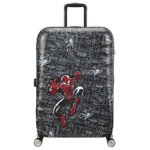 American Tourister Wavebreaker Marvel 4-Rollen-Trolley L 77 cm Spiderman Sketch