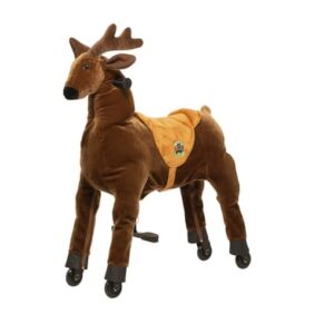 Animal Riding Reittier Elch Rudi XL Braun Braun