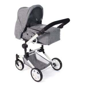 BAYER CHIC 2000 Kombi-Puppenwagen JARA Jeans grey