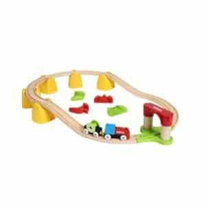 BRIO® Mein erstes BRIO Bahn Set mit Batterielok 33710