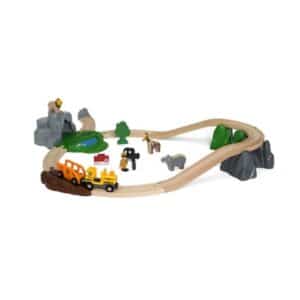 BRIO® WORLD Großes BRIO Bahn Safari Set