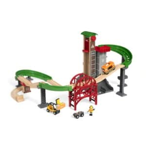 BRIO® WORLD Großes Lagerhaus-Set mit Aufzug