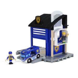 BRIO® WORLD Polizeistation mit Einsatzfahrzeug 33813