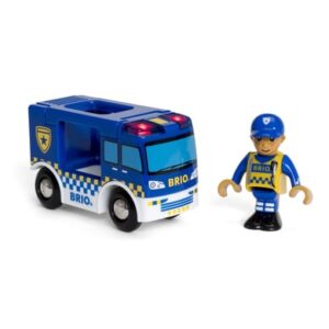 BRIO® WORLD Polizeiwagen mit Licht und Sound 33825