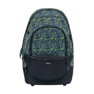 Belmil Schulrucksack 2-IN-1 Schulrucksack & Gürteltasche Iguana