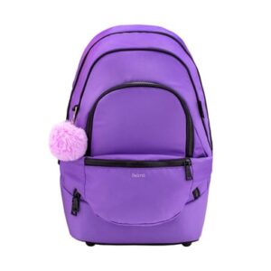 Belmil Schulrucksack 2-IN-1 Schulrucksack & Gürteltasche Tulip Purple