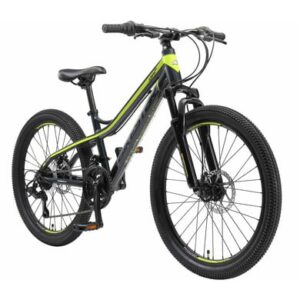 Bikestar Kinderrad 24 Zoll Alu MTB schwarz