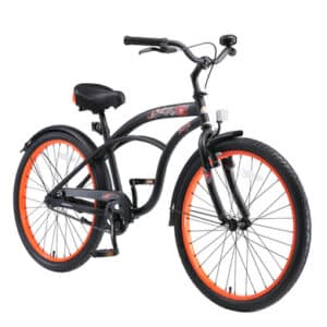 Bikestar Kinderrad 24 Zoll Cruiser schwarz