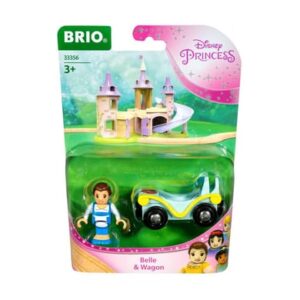 Brio BRIO Disney Princess Belle mit Waggon bunt
