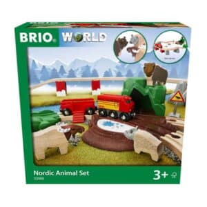 Brio BRIO Nordische Waldtiere Set bunt