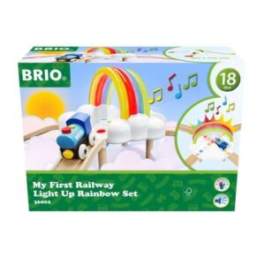 Brio Mein erstes BRIO Bahn Regenbogen-Set bunt