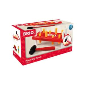 Brio Rote Klopfbank bunt