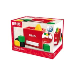 Brio Rote Sortier-Box bunt