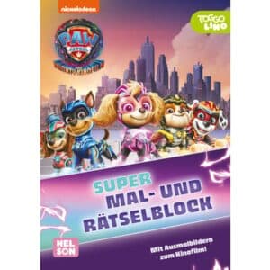 CARLSEN PAW Patrol - Mighty Movie: Super Mal- und Rätselblock