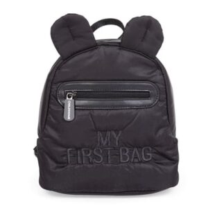 CHILDHOME Kinderrucksack My First Bag gesteppt schwarz