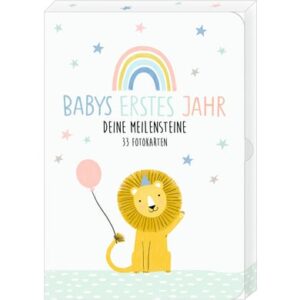 COPPENRATH Fotokarten-Box: Meine kleine Welt - Babys erstes Jahr