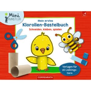 COPPENRATH Mein 1. Klorollen-Bastelbuch - Lieblingstiere (Mini-Künstl.)
