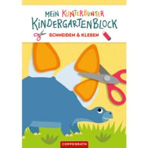 COPPENRATH Mein kleiner Kindergartenblock: Schneiden & Kleben (Dinos)