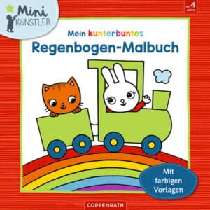 COPPENRATH Mein kunterbuntes Regenbogen-Malbuch (Mini-Künstler)