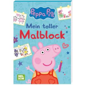 Carlsen Peppa Pig: Peppa: Mein toller Malblock