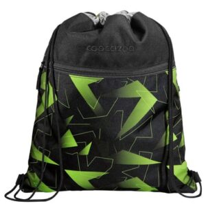 Coocazoo Zubehör - Turnbeutel 43 cm Lime Flash