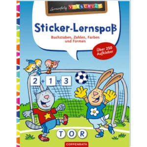 Coppenrath Lernerfolg Vorschule: Sticker-Lernspaß (Fußball)