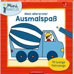 Coppenrath Mein allererster Ausmalspaß: 70 lustige Fahrz. (Mini-Künst.)