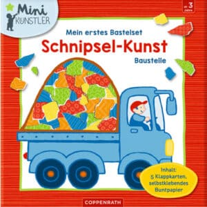 Coppenrath Mein erstes Bastelset: Schnipsel-Kunst - Baustelle (Mini-Künst.)