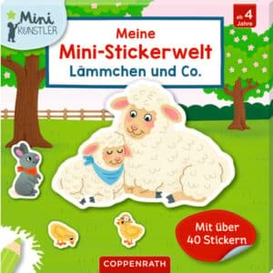 Coppenrath Meine Mini-Stickerwelt: Lämmchen und Co. - Mini-Künstler