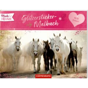 Coppenrath Pferdefreunde: Glitzersticker-Malbuch