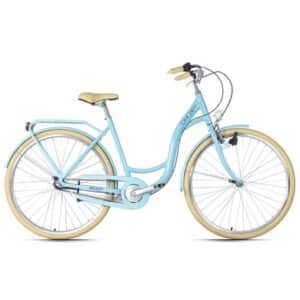 DaCapo Cityrad 3-Gänge Damenfahrrad Milano 28 Zoll Blau