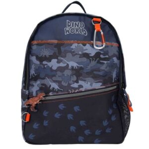 Depesche Rucksack Dino World 36 x 28 cm dunkelblau