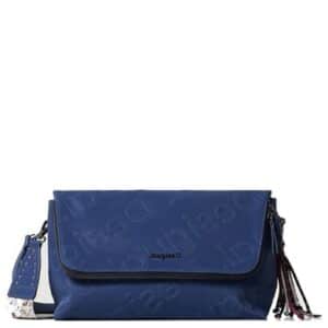 Desigual Bols Galvia Venecia Maxi - Umhängetasche 25 cm blau