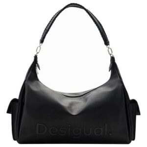 Desigual Half Logo 24 Brasilia - Schultertasche 40.5 cm black