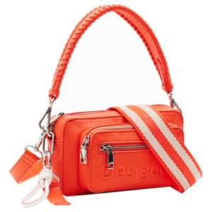 Desigual Half Logo 24 Cambridge 2.0 - Schultertasche 22 cm orange