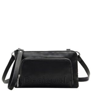 Desigual Half Logo 24 Lisa - Umhängetasche 20 cm black