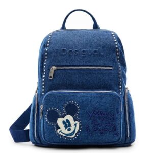 Desigual Mickey Rock Denim Chester - Rucksack M 35 cm blue