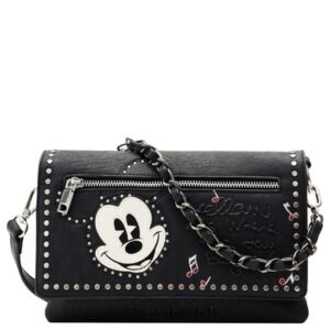 Desigual Mickey Rock Dortmund Flap 2 - Umhängetasche 25 cm black