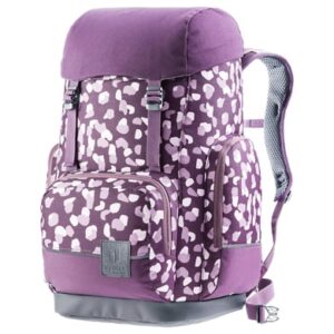 Deuter School Scula - Schulrucksack 49 cm plum dots